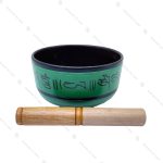 کاسه تبتی سبز سایز 1