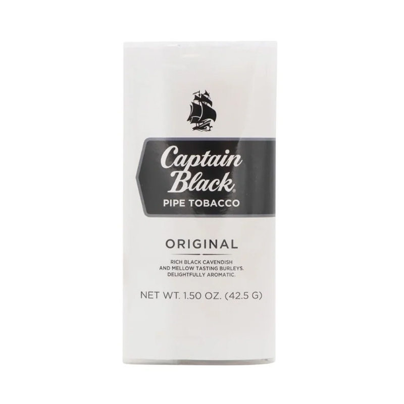 توتون پیپ کاپتان بلک سفید اصل Captain Black White G1