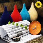 گردنبند نقره زنانه طرح حلقه و بال 5.29 گرمی