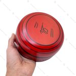 کاسه تبتی قرمز طرح گانش سایز یک