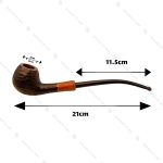 پیپ آنجلو کد 300000 Angelo Rustik Dunkelbraun Pipe Smoking