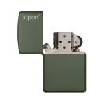 فندک زیپو Zippo طرح classic green matte کد 221zl
