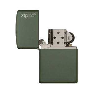 فندک زیپو Zippo طرح classic green matte کد 221zl