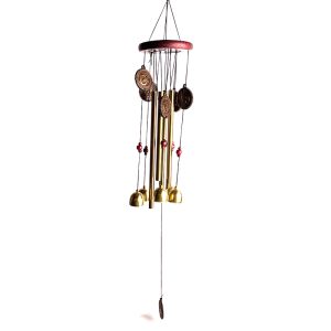 بادزنگ فلزی چوبی Wind Chimew Wooden Metal