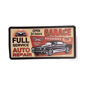 پلاک فلزی ماشین گاراژ Garace Metal Plate