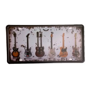 پلاک فلزی گیتار Guitar Metal Plate