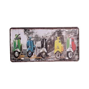 پلاک فلزی وسپا Vespa Metal Plate
