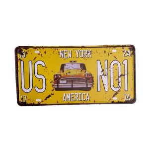 پلاک فلزی تاکسی Taxi Metal Plate