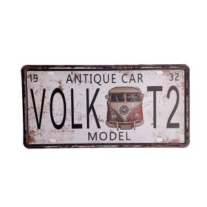 پلاک فلزی فولکس ولک Volk Metal Plate
