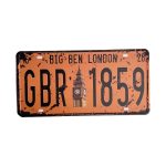 پلاک فلزی لندن Metal Plate