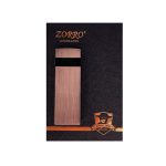 فندک زورو نقره ای مشکی Zorro Black silver lighter