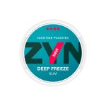 نیکوتین خوراکی خنک یخی اسلیم ZYN Deep Freeze Slim Nicotine Pouches