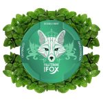 نیکوتین خوراکی روباه تنباکویی نعنا Fox Double Mint Nicotine Pouches