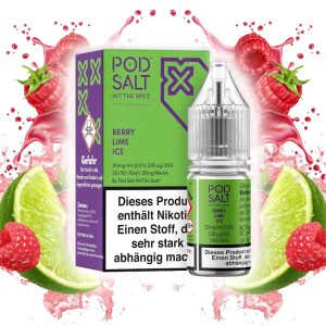 پاد سالت بری لیمو یخ Pod Salt Berry Lime Ice