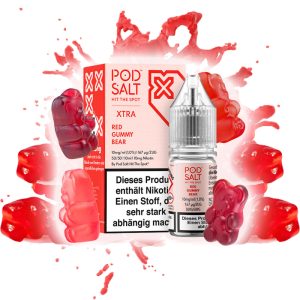 پاد سالت پاستیل خرسی قرمز Pod Salt Red Gummy Bear
