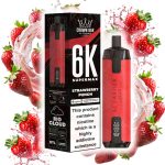 پاد 6000 کام الفاخر توت فرنگی Al Fakher Strawberry Punch 6000 Disposable pod