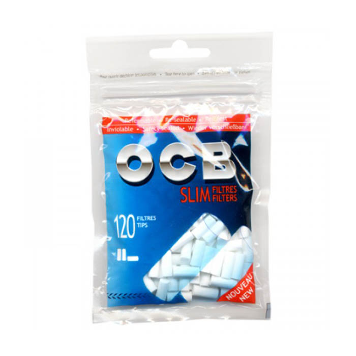 فیلتر سیگار دست پیچ اسلیم 120 عددی OCB Slim